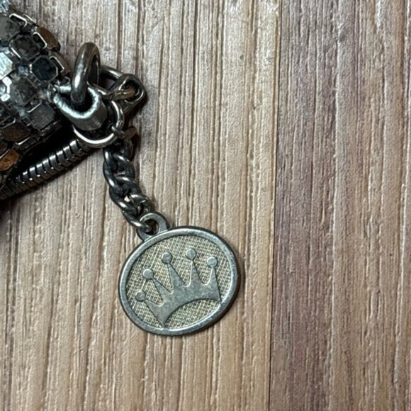 La Regale Metal Mesh Evening Bag Purse - Picture 6 of 6